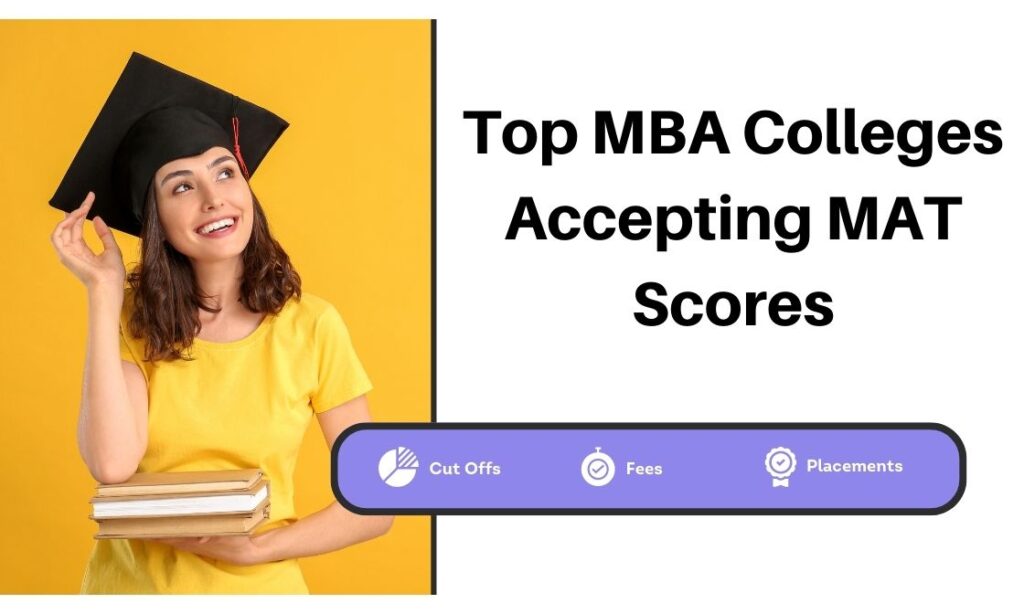 top mba colleges accepting mat score